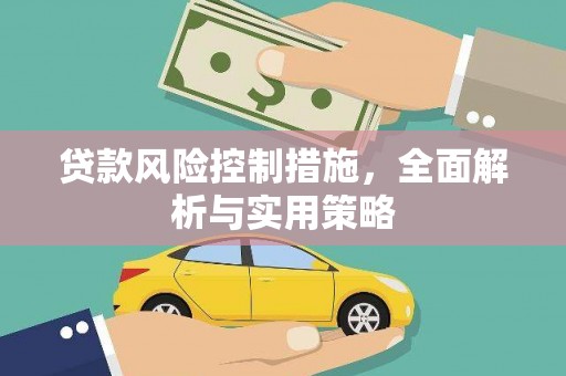 湖里贷款风险控制措施，全面解析与实用策略