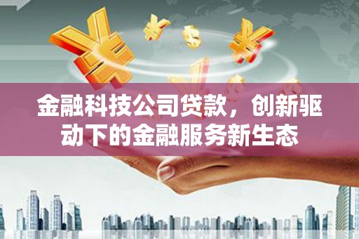 湖里金融科技公司贷款，创新驱动下的金融服务新生态