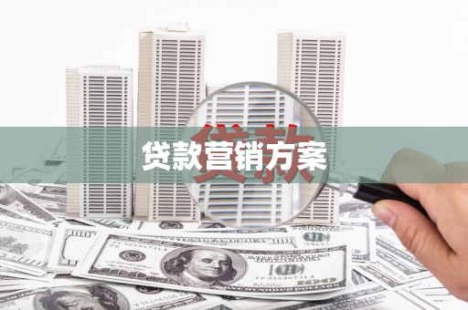 湖里贷款营销方案