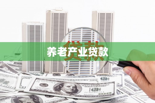 湖里养老产业贷款