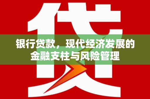 湖里银行贷款，现代经济发展的金融支柱与风险管理
