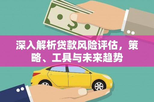 湖里深入解析贷款风险评估，策略、工具与未来趋势