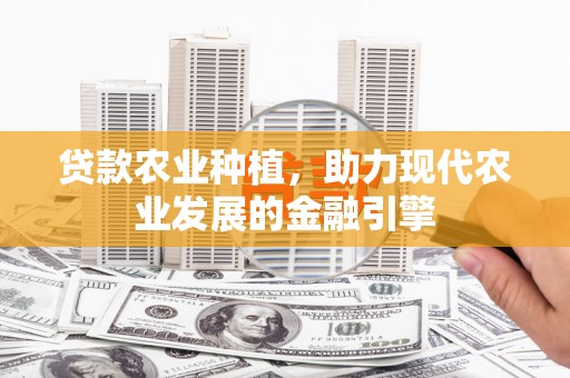 湖里贷款农业种植，助力现代农业发展的金融引擎