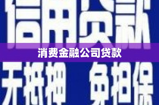 湖里消费金融公司贷款