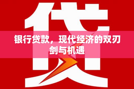 湖里银行贷款，现代经济的双刃剑与机遇