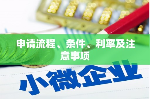 湖里申请流程、条件、利率及注意事项