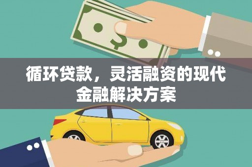 湖里循环贷款，灵活融资的现代金融解决方案