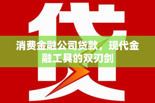 湖里消费金融公司贷款，现代金融工具的双刃剑