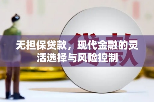 湖里无担保贷款，现代金融的灵活选择与风险控制