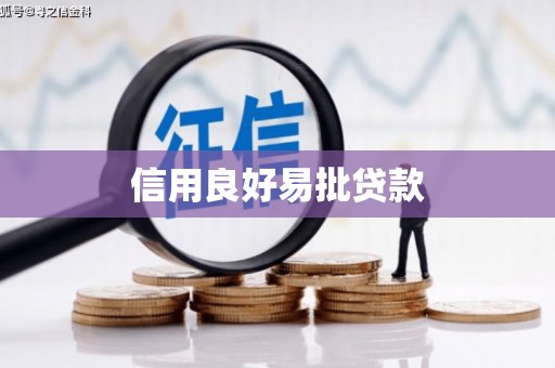 湖里信用良好易批贷款