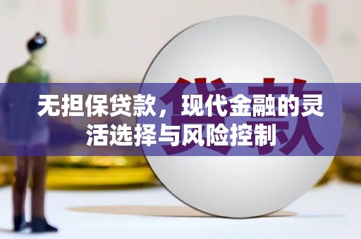 湖里无担保贷款，现代金融的灵活选择与风险控制