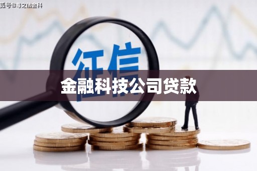 湖里金融科技公司贷款