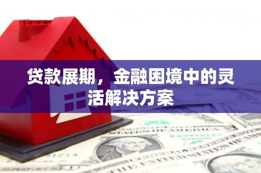 湖里贷款展期，金融困境中的灵活解决方案