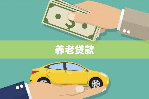 湖里养老贷款