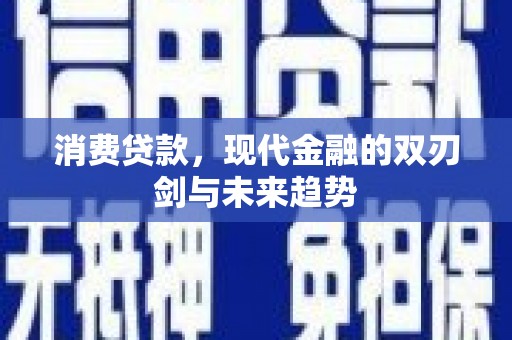 湖里消费贷款，现代金融的双刃剑与未来趋势