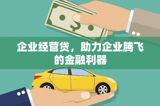 湖里企业经营贷，助力企业腾飞的金融利器
