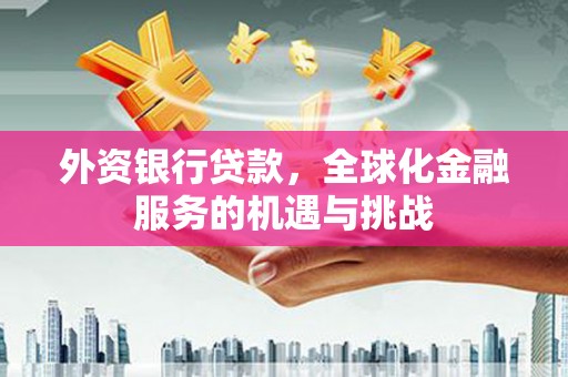 湖里外资银行贷款，全球化金融服务的机遇与挑战