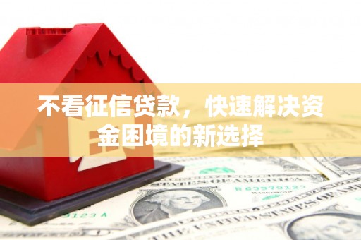湖里不看征信贷款，快速解决资金困境的新选择
