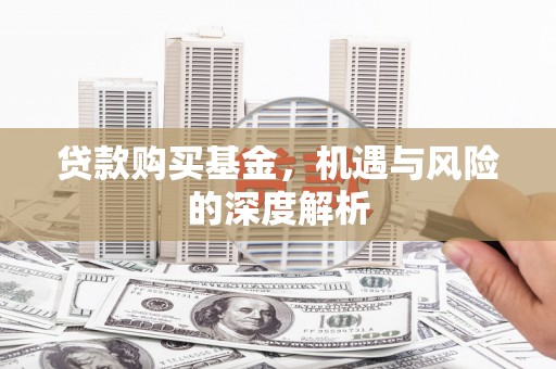 湖里贷款购买基金，机遇与风险的深度解析