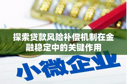 湖里探索贷款风险补偿机制在金融稳定中的关键作用