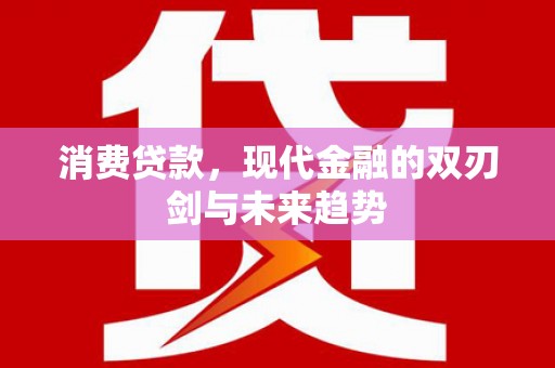 湖里消费贷款，现代金融的双刃剑与未来趋势