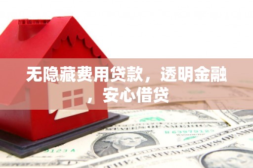 湖里无隐藏费用贷款，透明金融，安心借贷