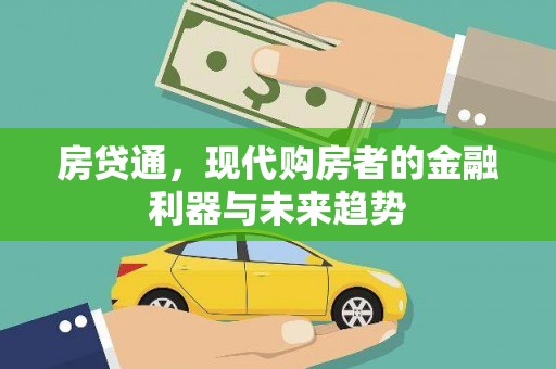 湖里房贷通，现代购房者的金融利器与未来趋势