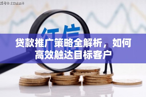 湖里贷款推广策略全解析，如何高效触达目标客户