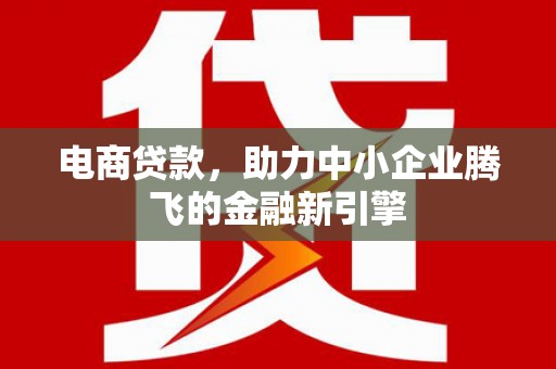 湖里电商贷款，助力中小企业腾飞的金融新引擎