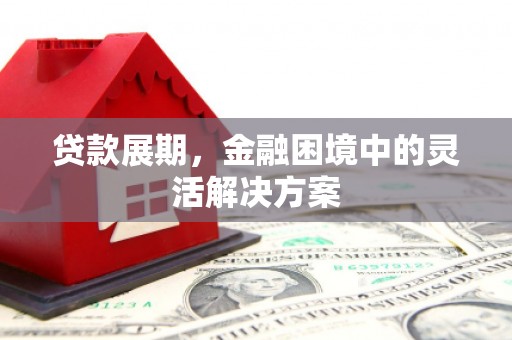 湖里贷款展期，金融困境中的灵活解决方案