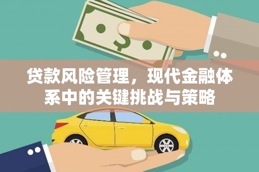 湖里贷款风险管理，现代金融体系中的关键挑战与策略