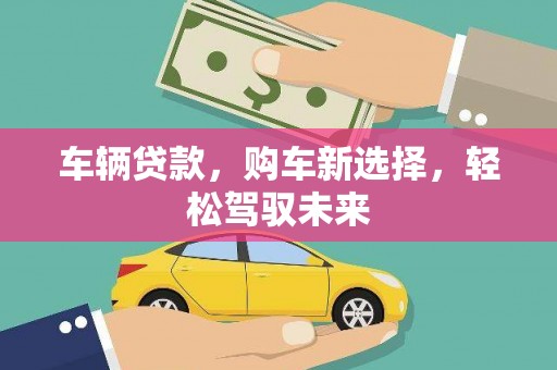 湖里车辆贷款，购车新选择，轻松驾驭未来