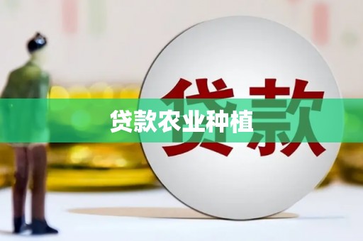 湖里贷款农业种植