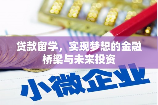 湖里贷款留学，实现梦想的金融桥梁与未来投资