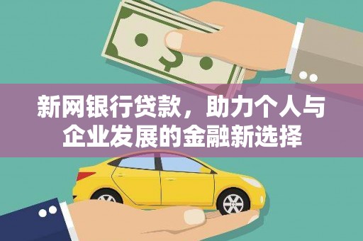 湖里新网银行贷款，助力个人与企业发展的金融新选择