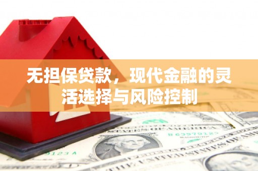湖里无担保贷款，现代金融的灵活选择与风险控制