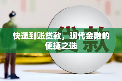 湖里快速到账贷款，现代金融的便捷之选