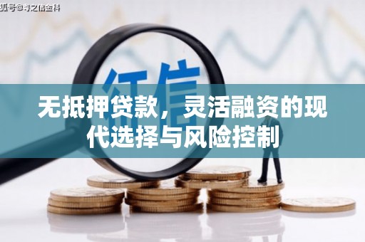 湖里无抵押贷款，灵活融资的现代选择与风险控制