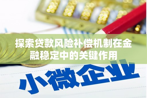 湖里探索贷款风险补偿机制在金融稳定中的关键作用