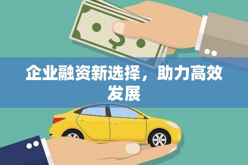 湖里企业融资新选择，助力高效发展