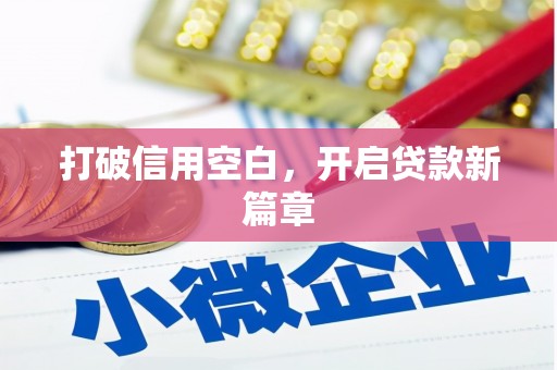 湖里打破信用空白，开启贷款新篇章